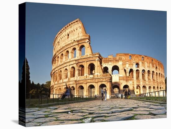 The Colosseum, Roman Forum, Rome, Lazio, Italy, Europe-Francesco Iacobelli-Stretched Canvas