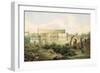 The Colosseum, Rome, 1802 (W/C over Graphite on Wove Paper)-John Warwick Smith-Framed Giclee Print