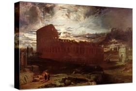 The Colosseum, Rome, 1860-Frederick Lee Bridell-Stretched Canvas