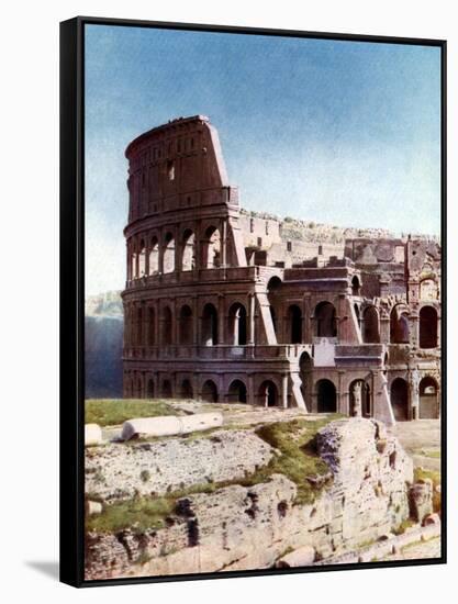 The Colosseum, Rome, Italy, 1933-1934-null-Framed Stretched Canvas