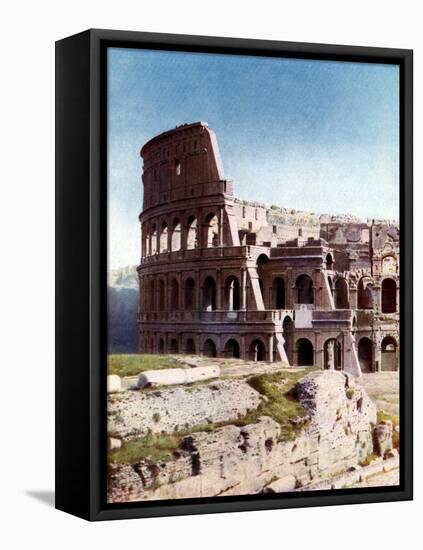 The Colosseum, Rome, Italy, 1933-1934-null-Framed Stretched Canvas