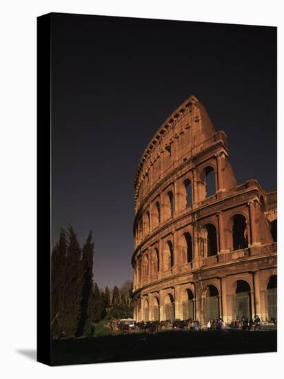 The Colosseum, Rome, Italy-Angelo Cavalli-Stretched Canvas