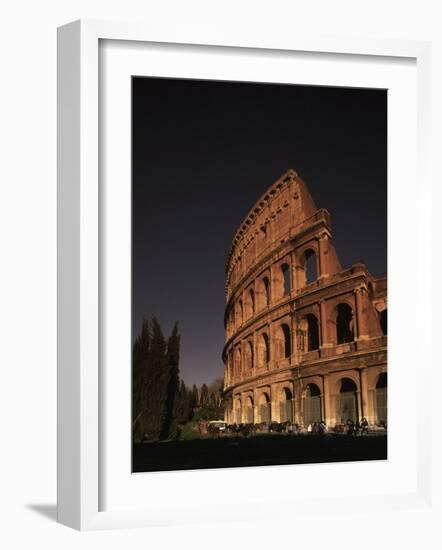 The Colosseum, Rome, Italy-Angelo Cavalli-Framed Photographic Print