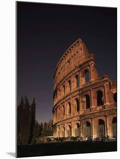 The Colosseum, Rome, Italy-Angelo Cavalli-Mounted Photographic Print