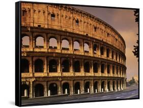 The Colosseum, Rome, Italy-Angelo Cavalli-Framed Stretched Canvas