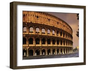 The Colosseum, Rome, Italy-Angelo Cavalli-Framed Premium Photographic Print