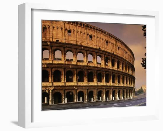 The Colosseum, Rome, Italy-Angelo Cavalli-Framed Photographic Print