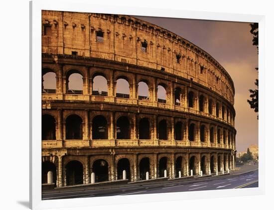 The Colosseum, Rome, Italy-Angelo Cavalli-Framed Photographic Print