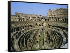 The Colosseum, Rome, Lazio, Italy, Europe-Julia Thorne-Framed Stretched Canvas