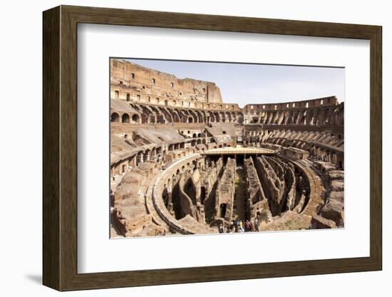 The Colosseum, Rome, Lazio, Italy, Europe-Simon Montgomery-Framed Photographic Print