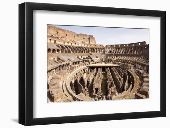 The Colosseum, Rome, Lazio, Italy, Europe-Simon Montgomery-Framed Photographic Print