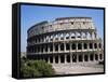 The Colosseum, Rome, Lazio, Italy-Roy Rainford-Framed Stretched Canvas