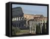 The Colosseum, Rome, Lazio, Italy-Christian Kober-Framed Stretched Canvas