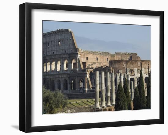 The Colosseum, Rome, Lazio, Italy-Christian Kober-Framed Photographic Print