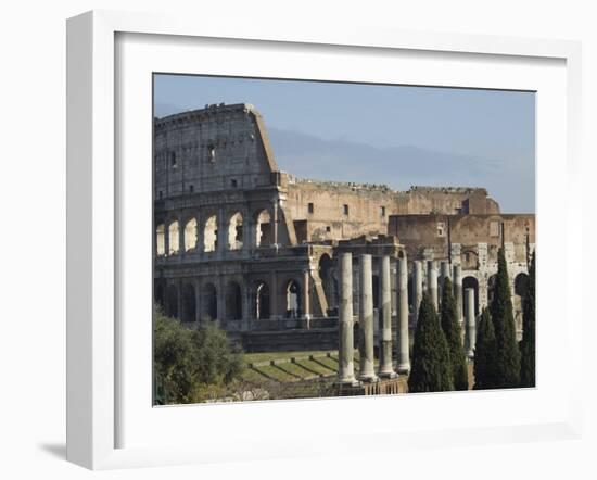 The Colosseum, Rome, Lazio, Italy-Christian Kober-Framed Photographic Print