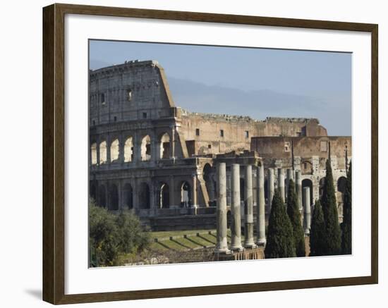 The Colosseum, Rome, Lazio, Italy-Christian Kober-Framed Photographic Print