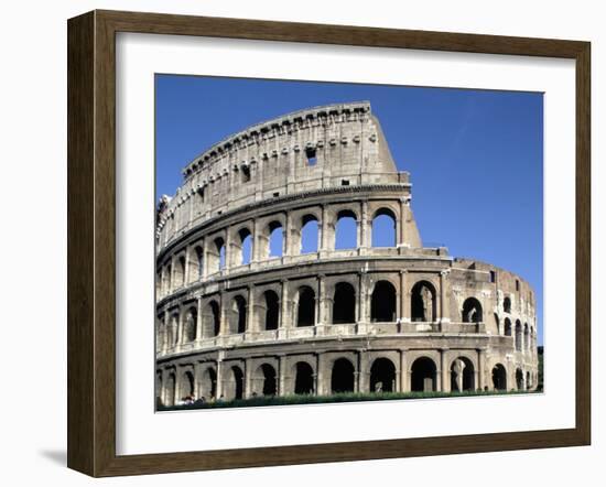 The Colosseum, Rome, Lazio, Italy-Adam Woolfitt-Framed Photographic Print