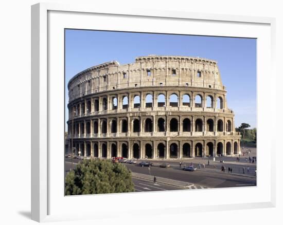 The Colosseum, Rome, Lazio, Italy-Adam Woolfitt-Framed Photographic Print