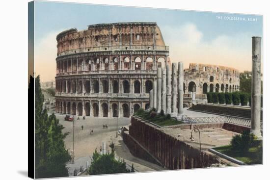 The Colosseum, Rome-null-Stretched Canvas