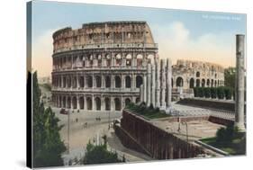 The Colosseum, Rome-null-Stretched Canvas