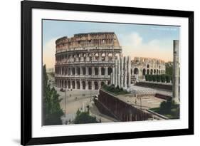 The Colosseum, Rome-null-Framed Premium Giclee Print