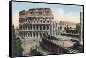The Colosseum, Rome-null-Framed Stretched Canvas