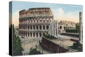 The Colosseum, Rome-null-Stretched Canvas