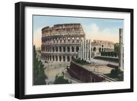 The Colosseum, Rome-null-Framed Art Print