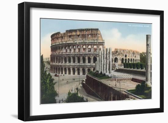 The Colosseum, Rome-null-Framed Art Print