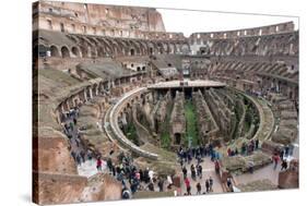 The Colosseum, UNESCO World Heritage Site, Rome, Lazio, Italy, Europe-Carlo-Stretched Canvas