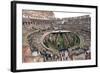 The Colosseum, UNESCO World Heritage Site, Rome, Lazio, Italy, Europe-Carlo-Framed Photographic Print