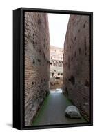 The Colosseum, UNESCO World Heritage Site, Rome, Lazio, Italy, Europe-Carlo-Framed Stretched Canvas