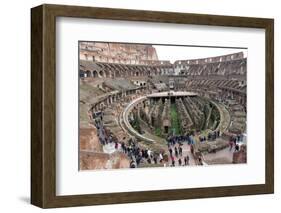 The Colosseum, UNESCO World Heritage Site, Rome, Lazio, Italy, Europe-Carlo-Framed Photographic Print