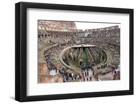 The Colosseum, UNESCO World Heritage Site, Rome, Lazio, Italy, Europe-Carlo-Framed Photographic Print