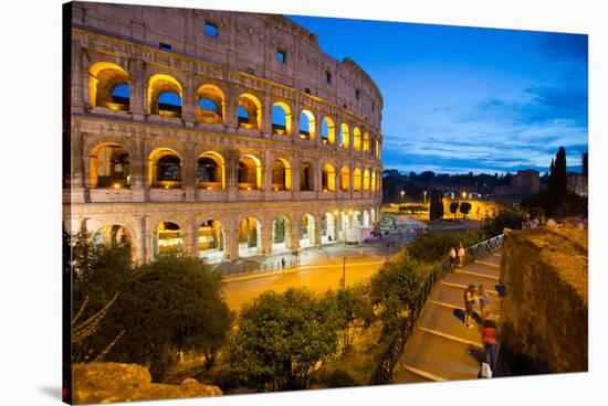 The Colosseum, UNESCO World Heritage Site, Rome, Lazio, Italy, Europe-Frank Fell-Stretched Canvas