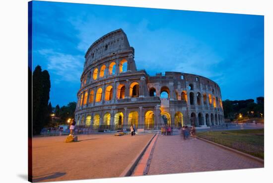 The Colosseum, UNESCO World Heritage Site, Rome, Lazio, Italy, Europe-Frank Fell-Stretched Canvas