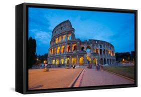 The Colosseum, UNESCO World Heritage Site, Rome, Lazio, Italy, Europe-Frank Fell-Framed Stretched Canvas