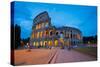 The Colosseum, UNESCO World Heritage Site, Rome, Lazio, Italy, Europe-Frank Fell-Stretched Canvas