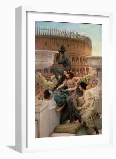 The Colosseum-Sir Lawrence Alma-Tadema-Framed Giclee Print