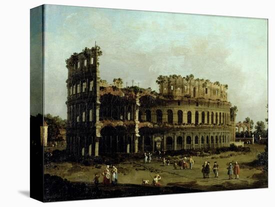 The Colosseum-Canaletto-Stretched Canvas