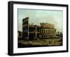 The Colosseum-Canaletto-Framed Giclee Print