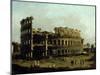The Colosseum-Canaletto-Mounted Giclee Print