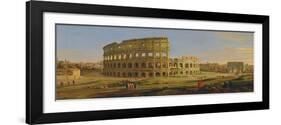 The Colosseum-Vanvitelli (Gaspar van Wittel)-Framed Giclee Print