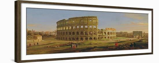 The Colosseum-Vanvitelli (Gaspar van Wittel)-Framed Giclee Print