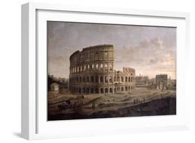 The Colosseum-Gaspar van Wittel-Framed Giclee Print