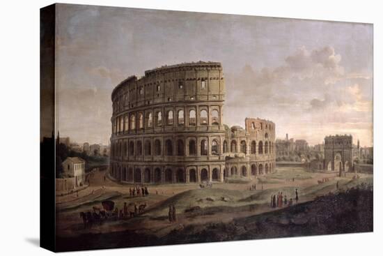 The Colosseum-Gaspar van Wittel-Stretched Canvas