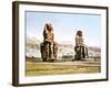 The Colossi of Memnon, Egypt, 20th Century-null-Framed Giclee Print