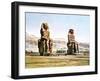 The Colossi of Memnon, Egypt, 20th Century-null-Framed Giclee Print