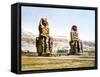 The Colossi of Memnon, Egypt, 20th Century-null-Framed Stretched Canvas