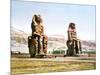 The Colossi of Memnon, Egypt, 20th Century-null-Mounted Giclee Print